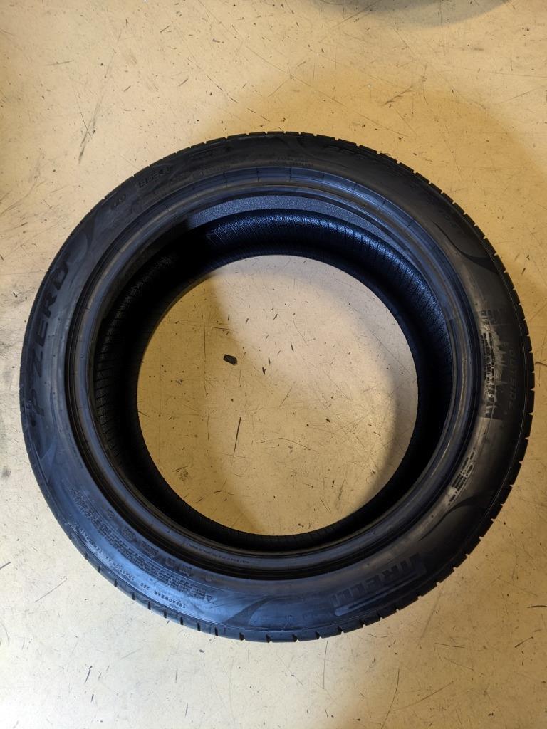 2 USED PIRELLI P ZERO TESLA PNCS ELECT PZ4 P 255 45 19 104Y XL TIRE 3980400 CQ2