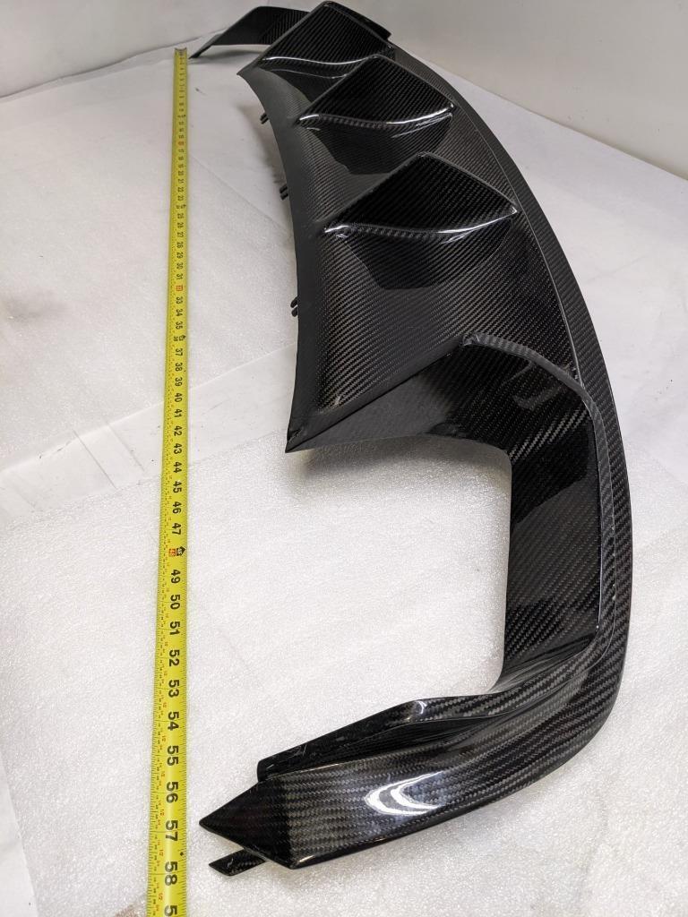 UNBRANDED 60X11X11 CARBON FIBER REAR DIFFUSER NEW SR