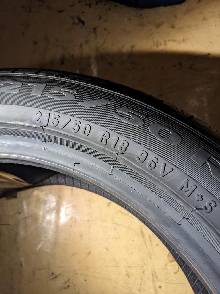 NOS PIRELLI CINTURATO P7 A/S + P 215 50 18 96V XL TIRE 2755100 CQ2