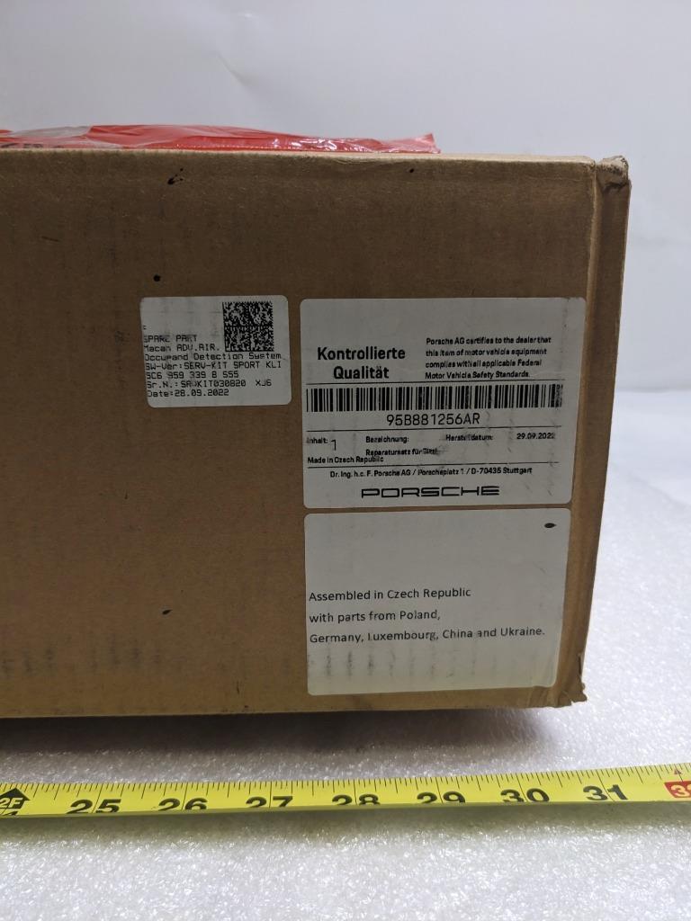 PORSCHE 95B881256AR OCCUPANT DETECTION SYSTEM REPAIR KIT FOR MACAN NEW PGB2