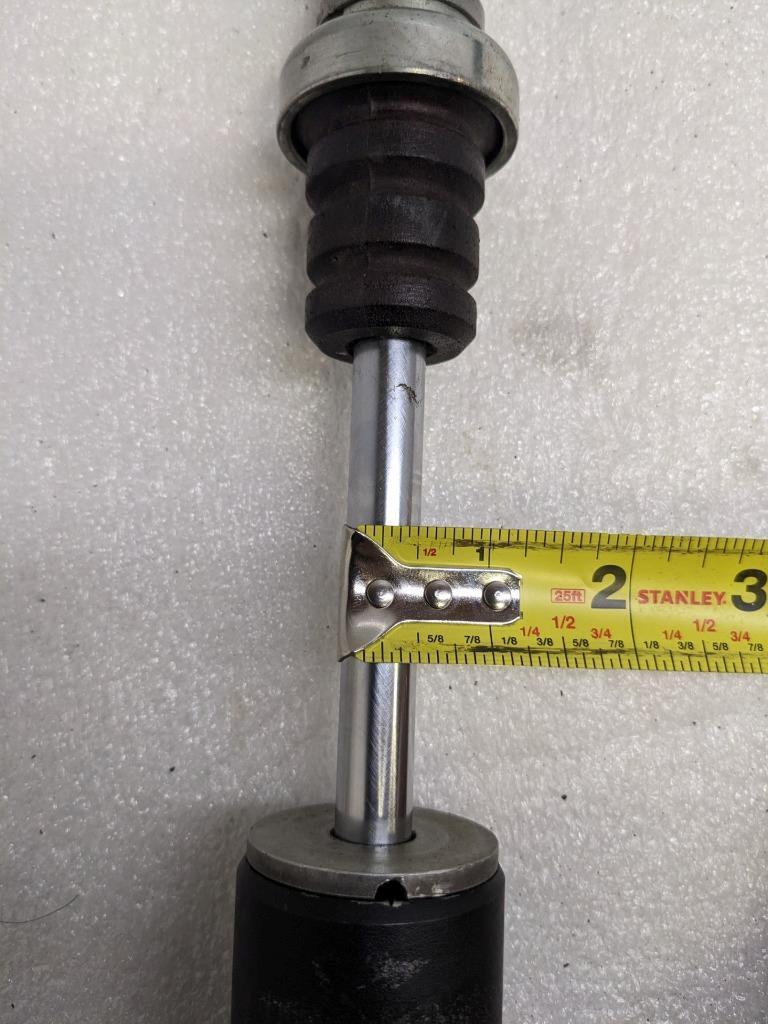 RACE TECH 1-7/8" OD SHOCK ABSORBER 19" EXT TO 15-1/2" RET 1/2" DIA SHAFT USED R9