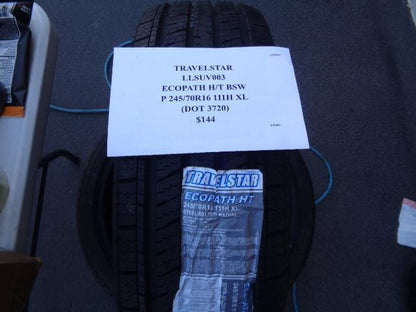 TRAVELSTAR ECOPATH H/T BSW P 245 70 16 111H XL TIRE LLSUV003 SU16