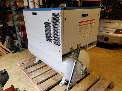 Powerex Whisper Air STES0754 Oil Less Scroll Air Compressor Drier 23scfm 120G