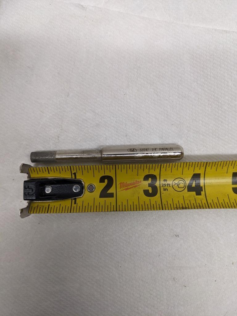 CRL DCD14 331747 1/4" DCD SERIES ROUND ELECTRO-FORMED DIAMOND DRILL NEW D0