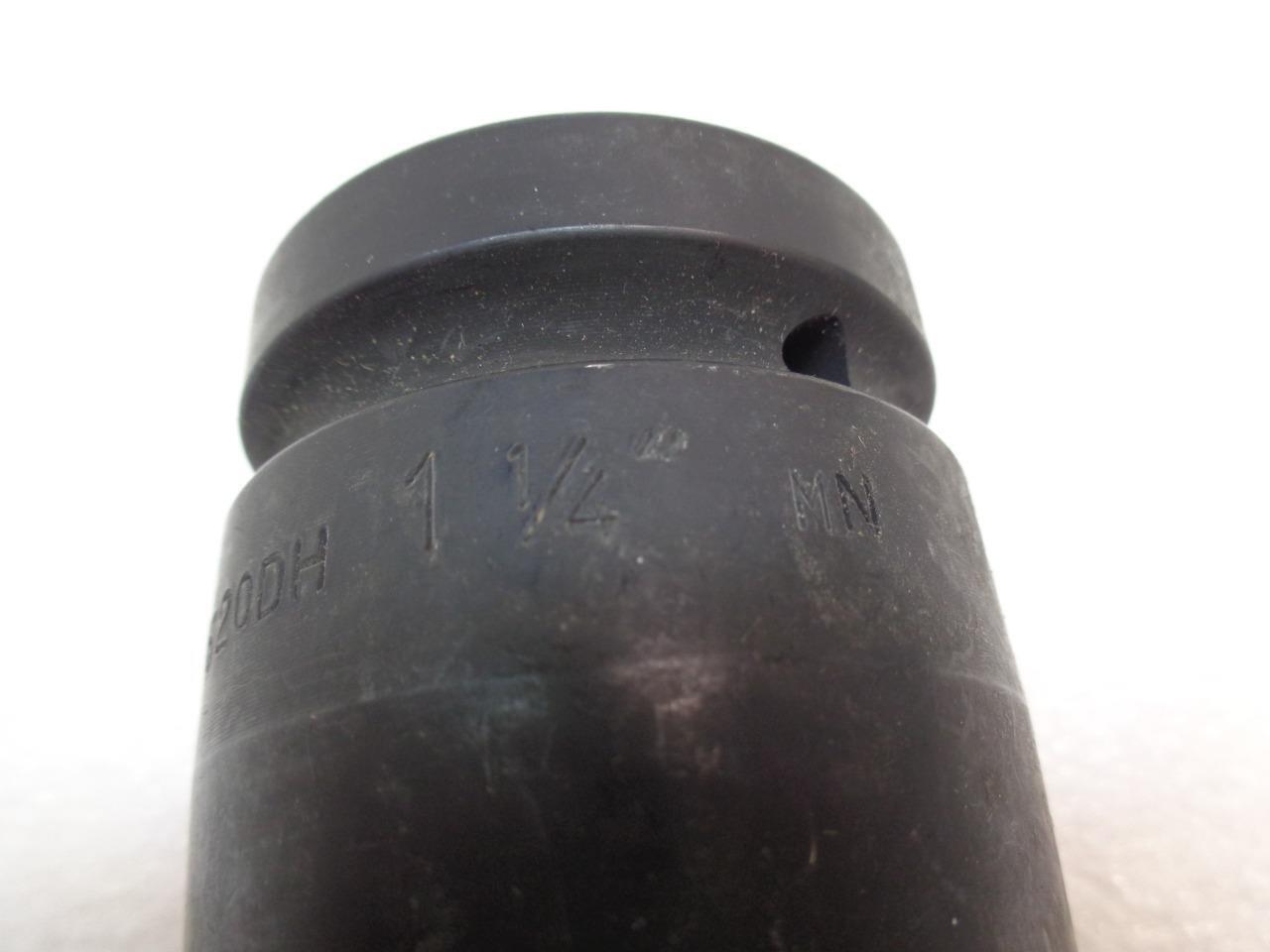 NEW OZAT 1620DH 1-1/4" 12 POINT SHORT 1" DRIVE IMPACT SOCKET R22