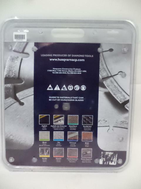 NEW HUSQVARNA VANGUARD HS-5 14" 350mm CONCRETE DIAMOND SAW BLADE SP2T2