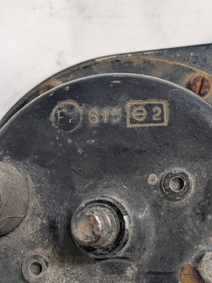 PORSCHE 84-91 944 LOW PITCH TONE ELECTRIC HORN SIREN MIXO TR129 #6 USED R21T2