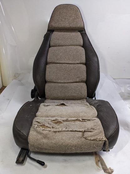 PORSCHE 1981 998 BROWN RECLINING MANUAL SEAT FOR PORSCHE (RIGHT) USED B2