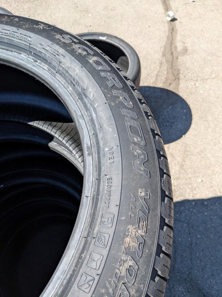 2 PIRELLI SCORPION VERDE A/S RUNFLAT AUDI P 285 45 20 112H XL TIRES 3445400