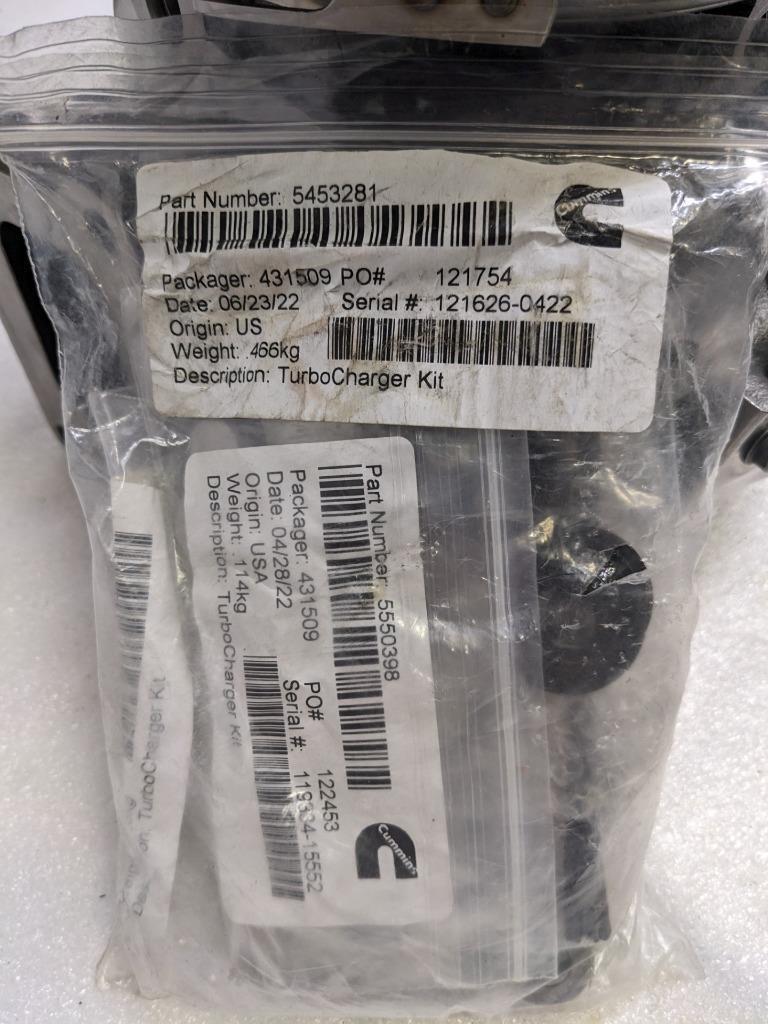 HOLSET TURBOCHARGER FOR CUMMINS ISB 6.7L HE300VG AND KIT 5453281 5604160RX E2