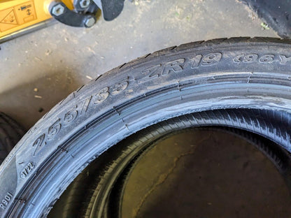 2 PIRELLI P ZERO (MO) MERCEDES P 255 35 19 (96Y) XL ALL SEASON TIRES 2390100 CQ3