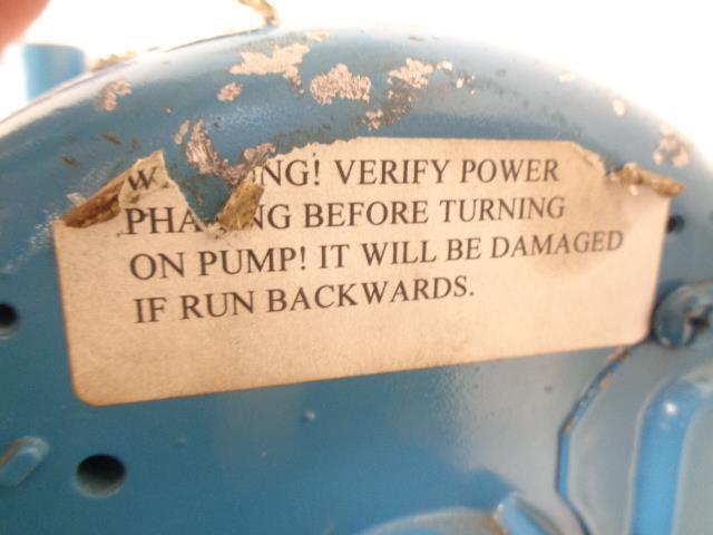 SULZER COMMERCIAL PUMP DUTY W/ CENTURY AC MOTOR 3HP 3PH 60HZ 7-18259501 I1