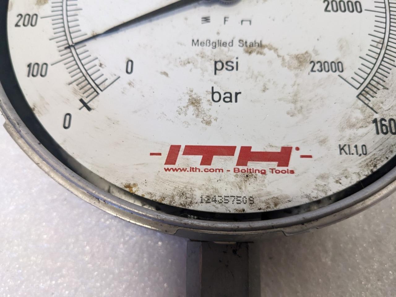 ITH PRESSURE GADGE  (EN837-1) DAMAGED R22