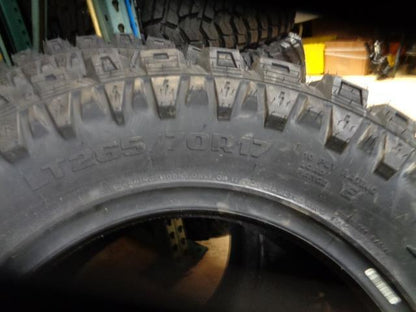 MUD CLAW COMP MTX LT 265 70 17 121/118Q LRE 10PLY TIRE MCL-MTX90 CQ3
