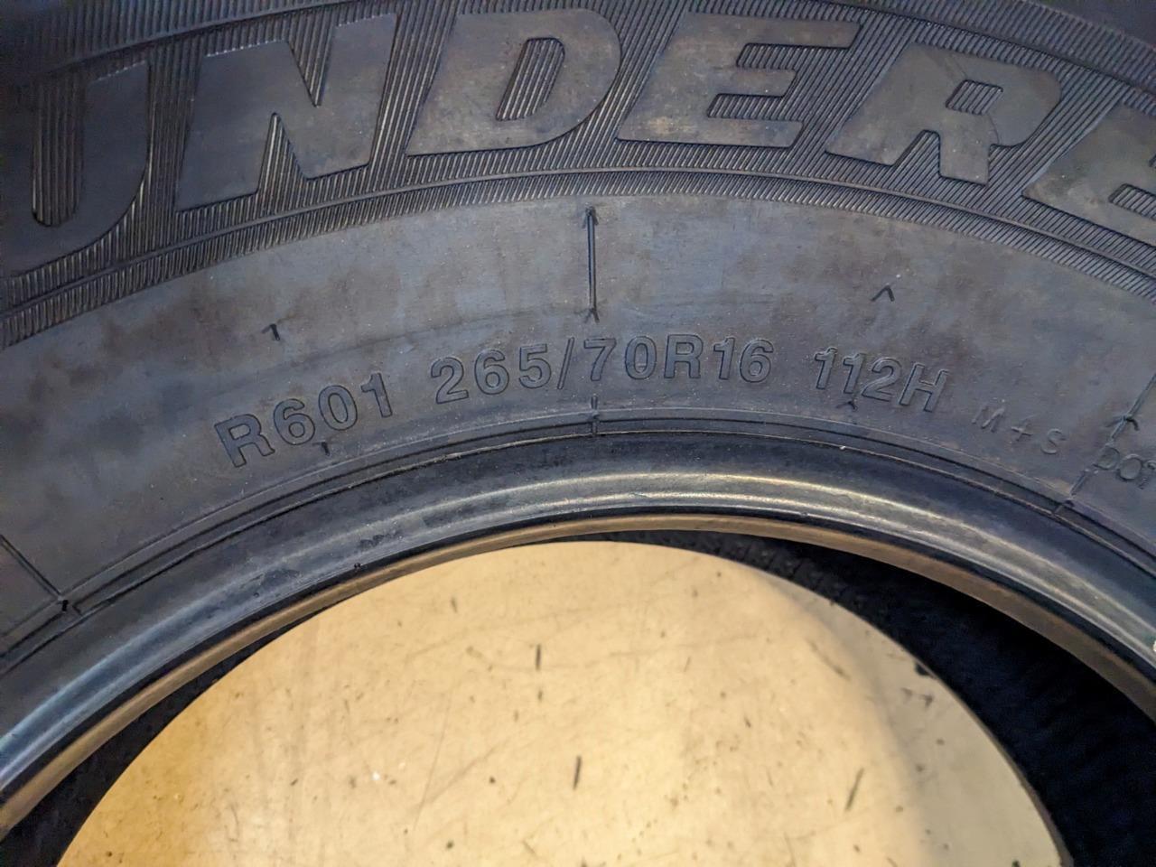 THUNDERER RANGER 007 R601 P 265 70 16 112H SL ALL SEASON TIRE TH0370 CQ3