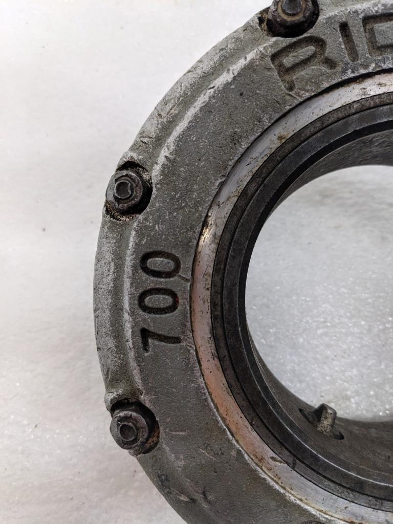 Ridgid 700 T2 Power Drive Pipe Threader Handheld Threading Machine used h1