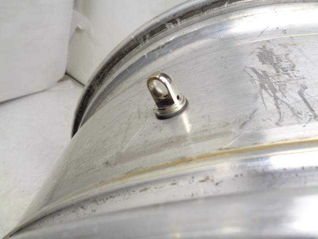 USED CUSTOM SILVER THREE PIECE WHEEL 23X9 5X112 6" BACKSPACE WR