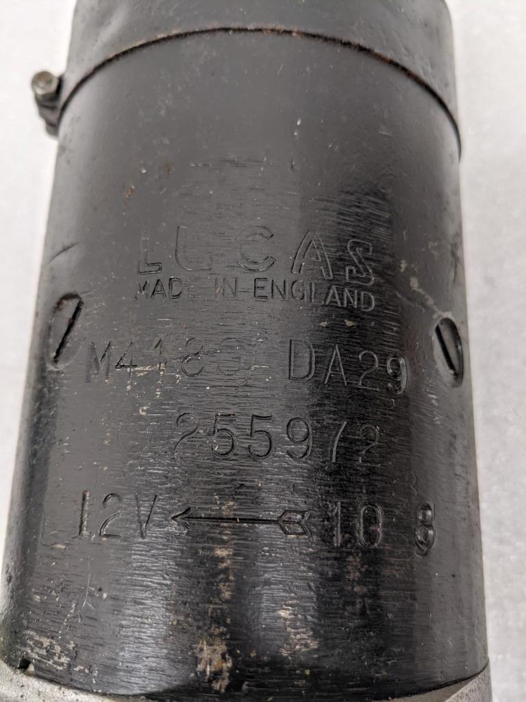 LUCAS STARTER MOTOR M418G 255972 USED R14