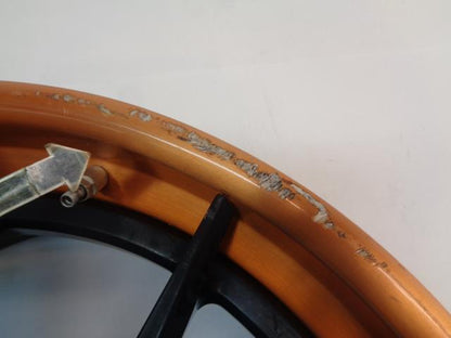 USED BRIXTON FORGED R10D TARGA 3 PC 20X9 5X112 MATTE BLACK/ORANGE WHEEL WR