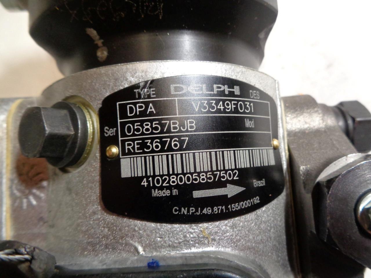 DELPHI V3349F031 - RE36767 FUEL INJECTION PUMP R13T6