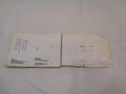 GENUINE 1989 PORSCHE 944 WARRANTY & MAINTENANCE BOOK R25
