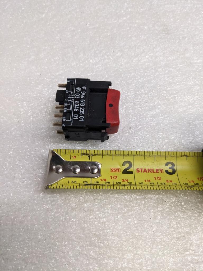 PORSCHE 94461323501 N05 HAZARD WARNING LIGHT SWITCH FOR 1992-1995 968 USED R20T7
