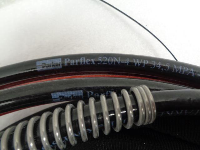 NGV REFUELING LINE STAUBLI BRW 08/BRW 02, SWAGELOK SS-L83XKF4, PARFLEX 520N-4 H2