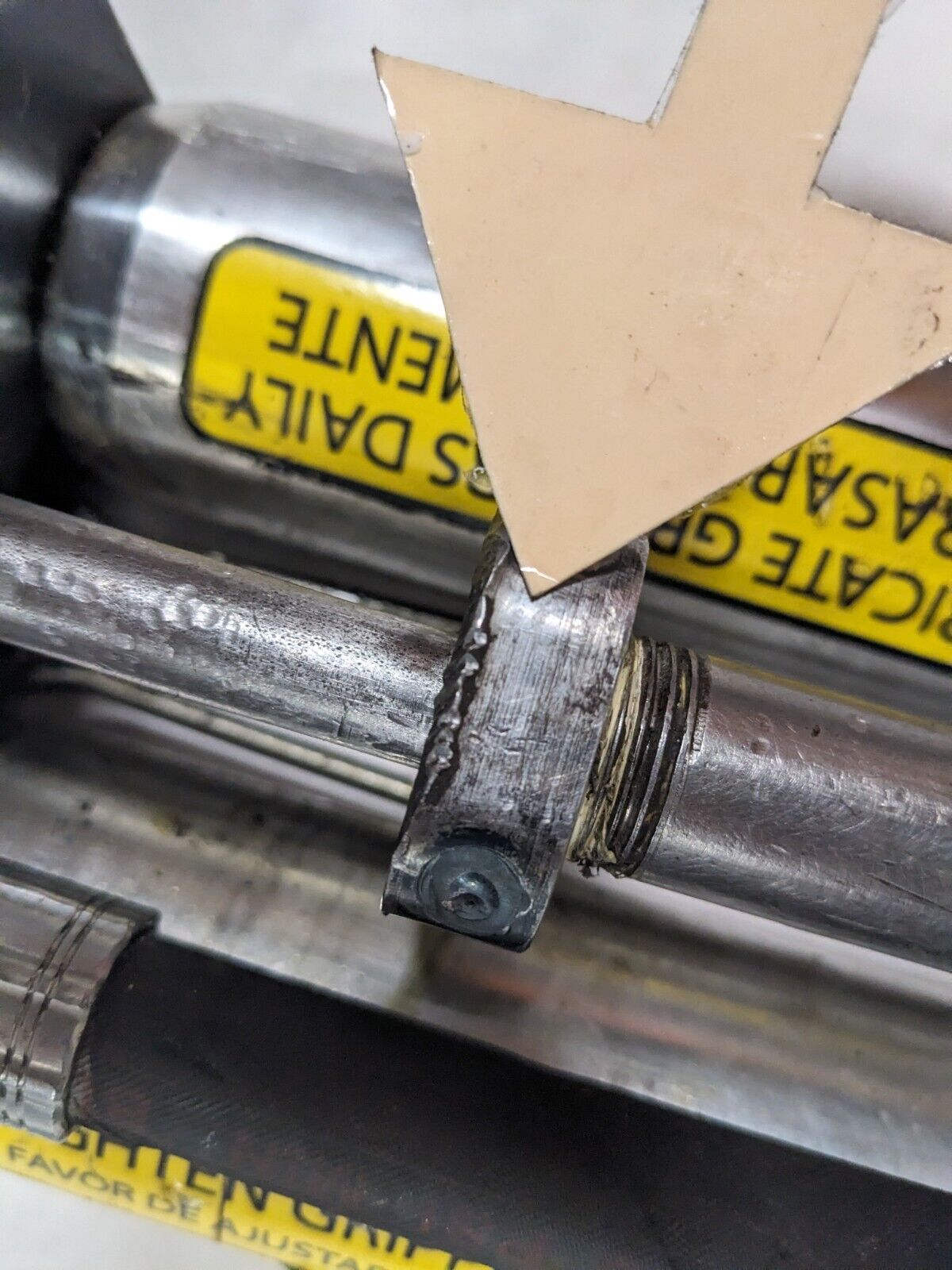 POWER TEAM SPX ELECTRIC HYDRAULIC PUMP PE550 W/ MR571 POST TENSION JACK