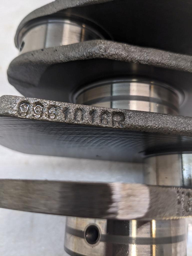 PORSCHE 986/987 BOXSTER CAYMAN 3.2 08 78MM CRANKSHAFT 9961016R USED 996BGL2