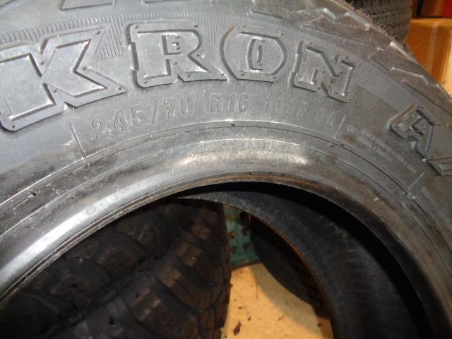 ACCELERA OMIKRON A/T BSW P 245 70 16 111T XL TIRE 1200045270 BQ4