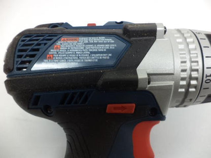 NEW COMPLETE BOSCH CORDLESS BRUTE TOUGH DRILL/DRIVER KIT DDH183-01 BSR35