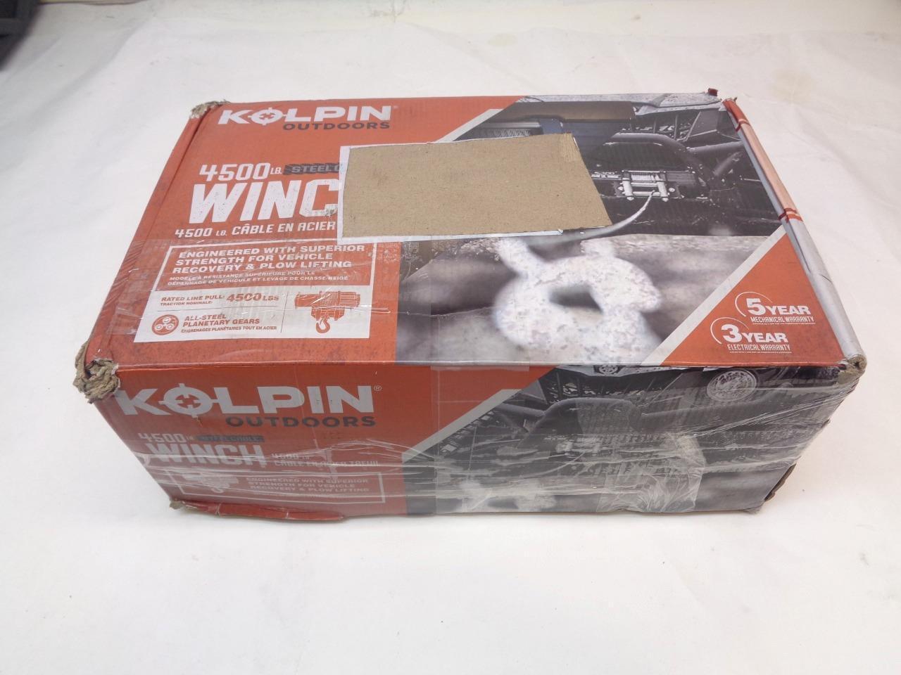 KOLPIN 4500LB STEEL CABLE WINCH 25-9450 R16