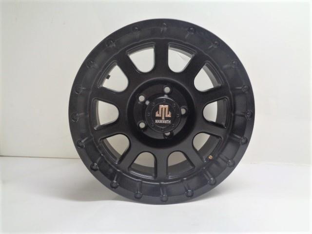 NEW MAMMOTH 10 WINDOW BLACK WHEEL 16x8 ET0 J139102-JK 07-18 JEEP WRANGLER JK WR