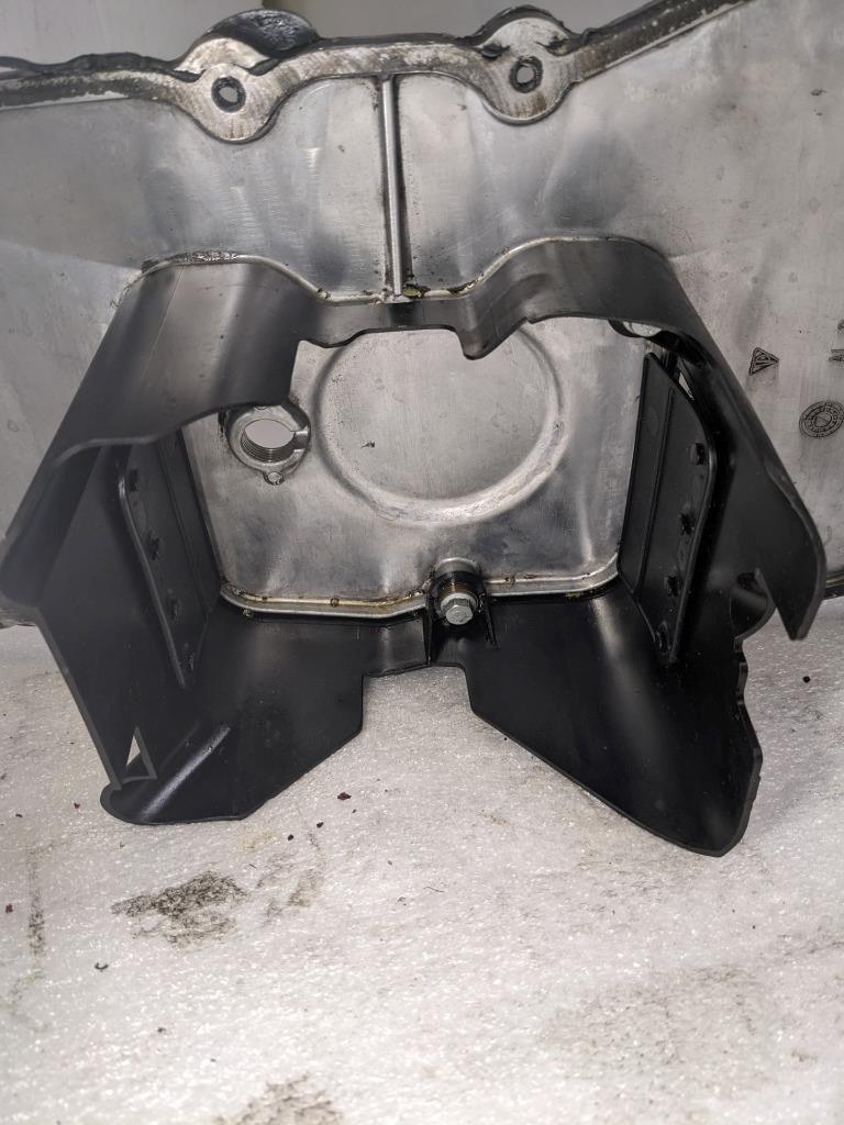 PORSCHE BOXSTER 987 05-08 ENGINE MOTOR OIL PAN/W PLATE 996107310CR USED 996B.G.L