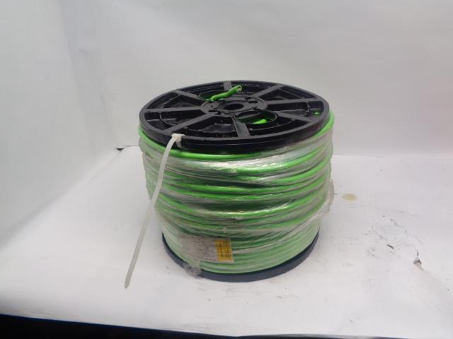 AMERICORD 12 AWG 3 CONDUCTOR SJTOW NEON GREEN THERMOPLASTIC BULK CABLE 625FT R12