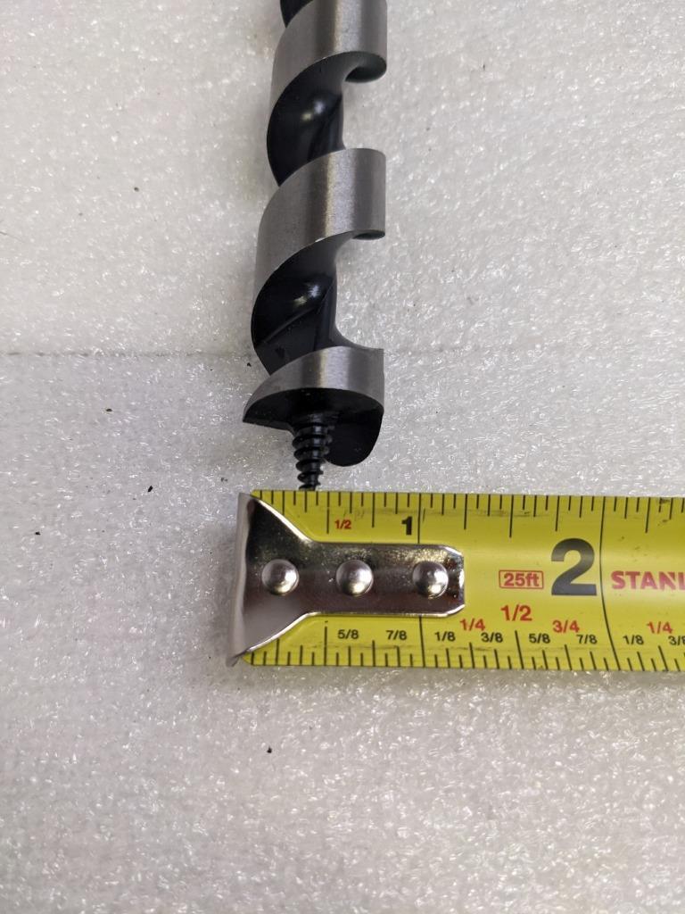 BOSCH 2610924813 SPUR AUGER BIT 13/16" X 7-1/2" 1/4" SHANK 3-PACK NEW R22T5