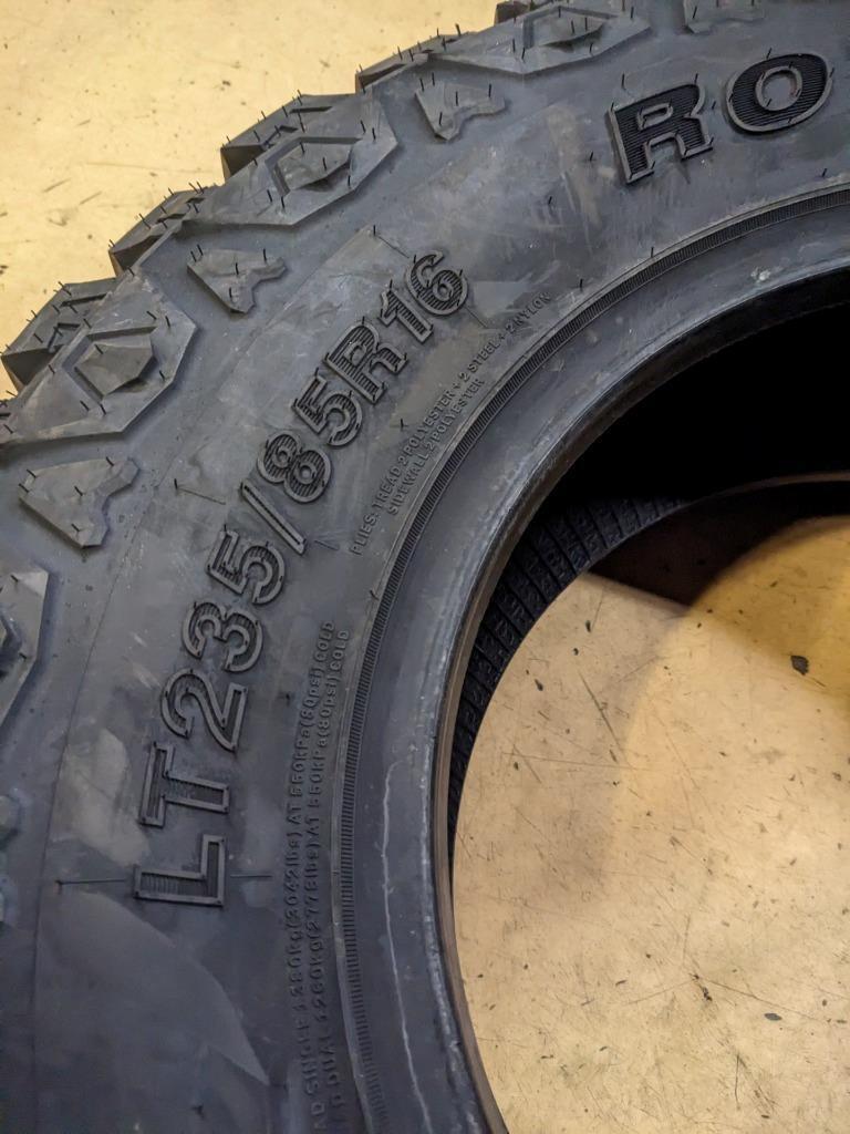 EVOLUXX  ROTATOR M/T BSW LT 235 85 16 120/116Q LRE 10PLY TIRE 238516BW CQ1