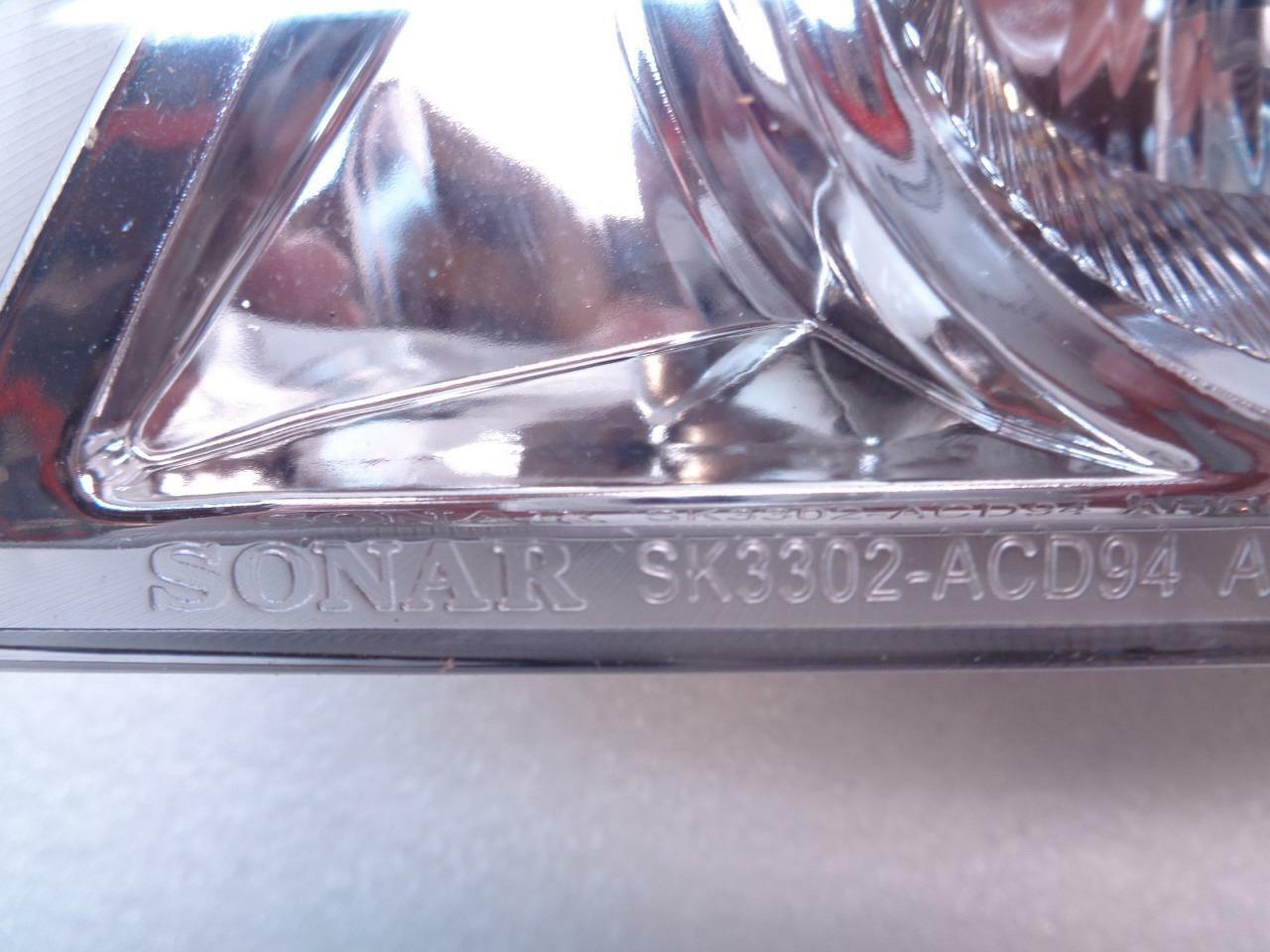 NEW SONAR DRIVER SIDE HALO HEADLIGHT FOR HONDA ACCORD IV OSTRAODA AHR13PP2 SR