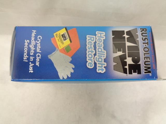 NEW PACK OF 6 RUST-OLEUM WIPE NEW HEADLIGHT RESTORE CLOTH & KIT R28