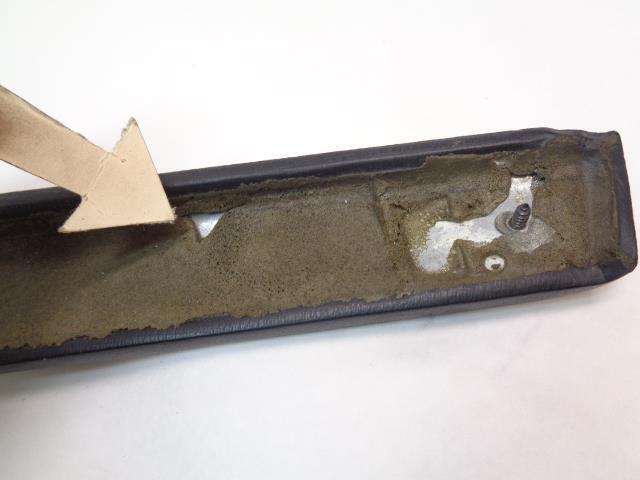 PORSCHE 99355508400 UPPER RIGHT SIDE DOOR PANEL COVER STRIP FOR 911 993 USED R20