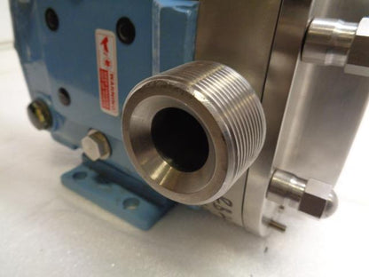 NEW HYDRAULIC PUMP RB2087 KEYED 55x22mm SHAFT STAINLESS STEEL SHROUD R33