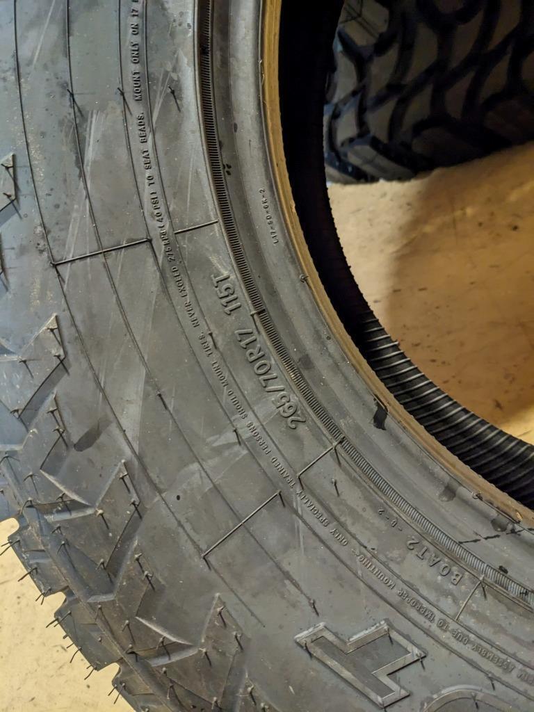 4 BIG O BIG O A/T II BSW P 265 70 17 115T SL ALL TERRAIN TIRES BIGO-22187 CQ2