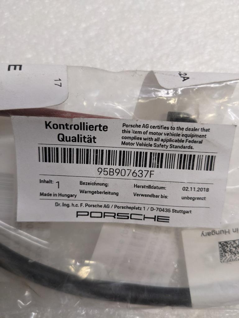 PORSCHE 95B907637F BRAKE PAD SENSOR REAR FOR 19-23 MACAN NEW PGB2TB