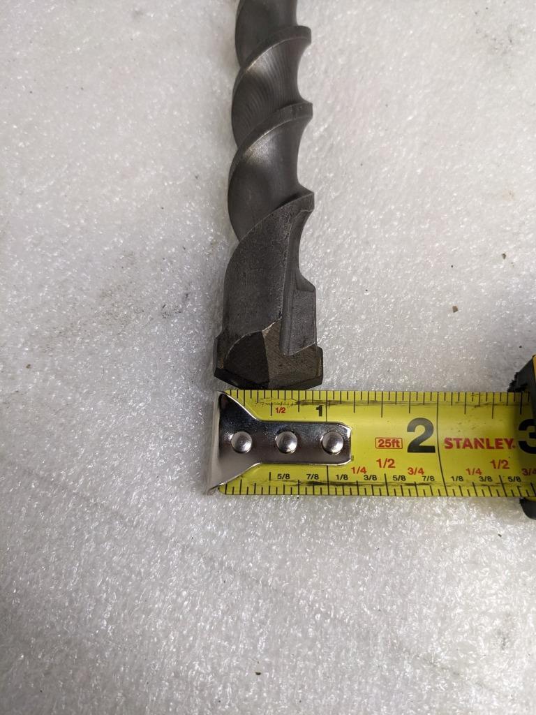 UNBRANDED DRILL BIT 1" X 15-3/4" 12-SPLINE SHANK CARBIDE TIP NEW R22T2