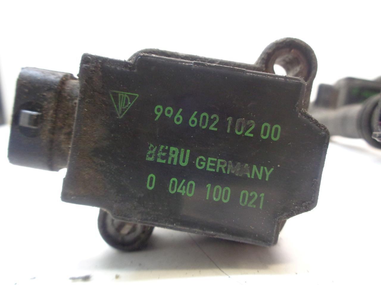 USED SET OF 5 PORSCHE 03-08 911 996 BOXSTER IGNITION COIL 996.602.102.00  R20T6