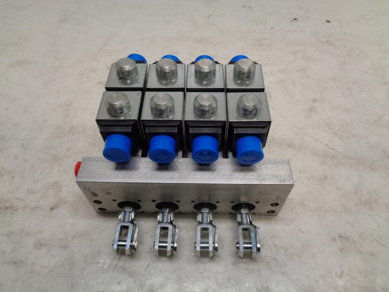 NEW HYDRAULIC CONTROL BLOCK WITH SOLENOID BLOCKS R11