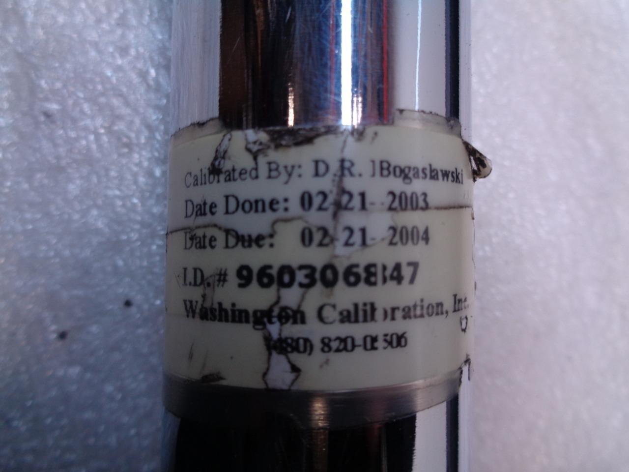 LIGHTLY USED ATD TOOLS MODEL 106 3/4" TORQUE WRENCH 960306847 R18