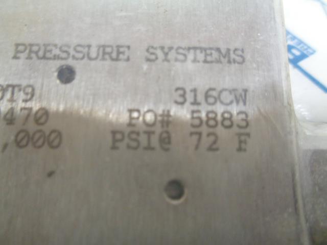 Butech Pressure Systems 20T9 316CW 5883 20K PSI MP Tee Fitting 3 PACK New R11TC