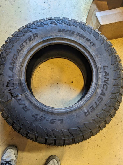 LANCASTER LS-57 R/T BSW LT 35 12.50 17 121Q LRE 10PLY TIRE LKFB7RC CQ3