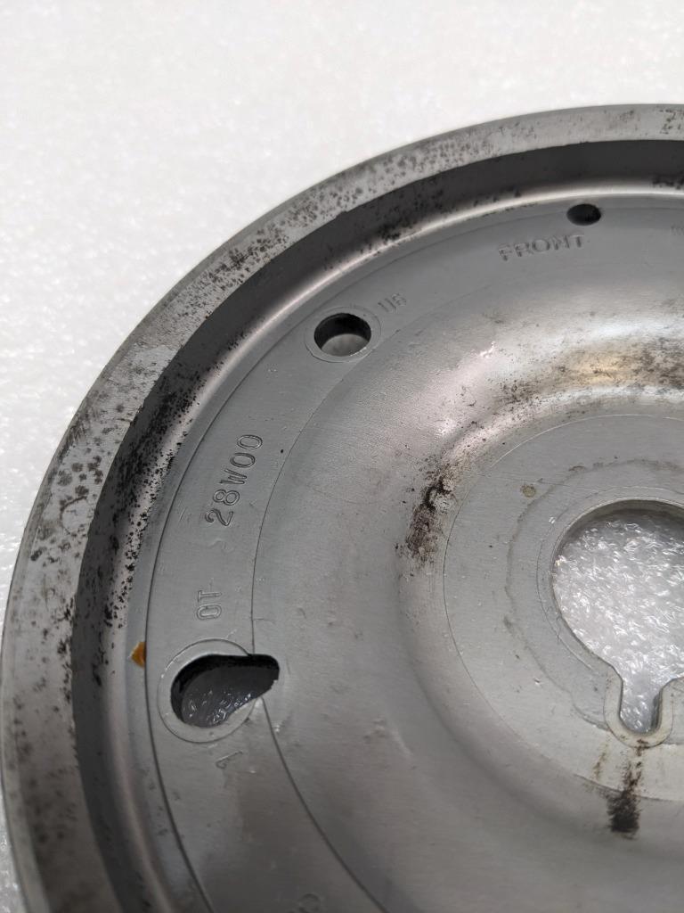 PORSCHE BOXSTER HARMONIC BALANCER CRANKSHAFT PULLEY 99610211562 USED 996GL2T1